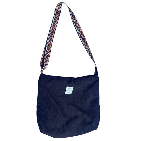 Osoce Corduroy Crossbody Tote - Picture 1 of 10